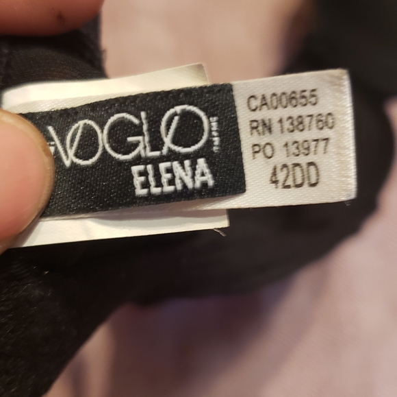 Silky black bra (XXL) - Picture 3 of 5